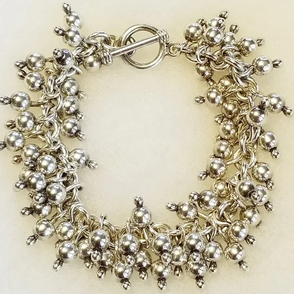 Silpada Sterling Silver Cha Cha Bracelet